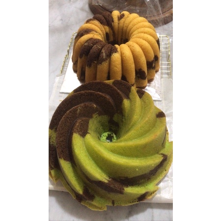 

Buttercake Pandan Coklat