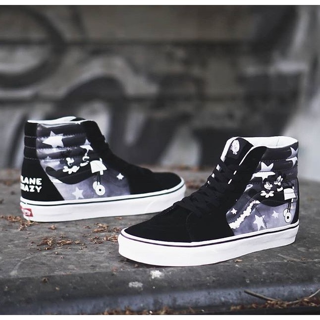 vans sk8 hi mickey mouse