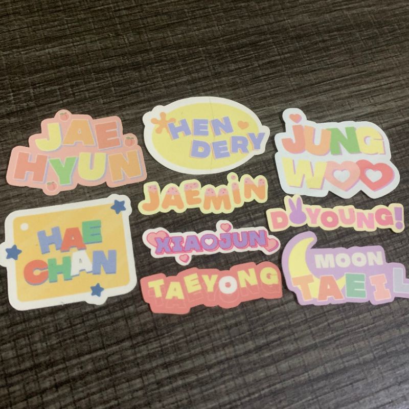 

STICKER NCT DECO JURNAL DIE CUT STICKERS STIKER