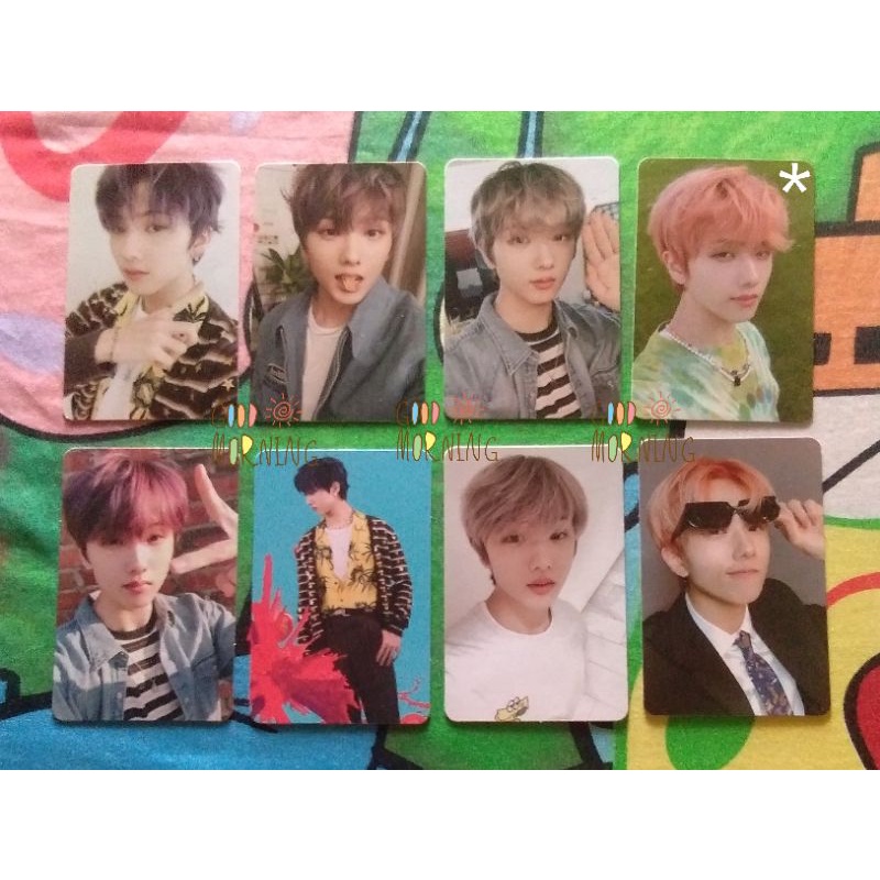 PC PHOTOCARD JISUNG OFFICIAL HOT SAUCE CRAZY BORING CHILLING HELLO FUTURE AR CLIP AR SELCA JEWEL CAF