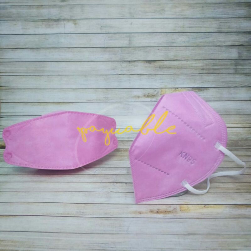 Masker Pink - KN95 Pink KF94 Pink - Masker Warna Pink KN 95 KF 94