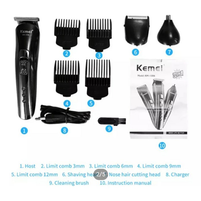 beda hair clipper dan hair trimmer
