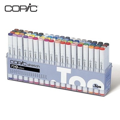 Copic Classic Twin Marker 72 Colors A Set Design Color Markers Set Randering Drawing Art Marker
