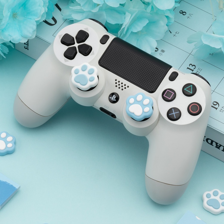 Nintendo Switch Pro Controller Analog Caps 4 pcs Silicone Thumb Grips for Nintendo Switch Pro/PS4/PS5 Controller