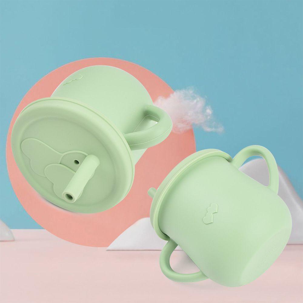 Top Botol Minum Bayi Anti Tumpah Bahan BPA Free Dengan Sedotan