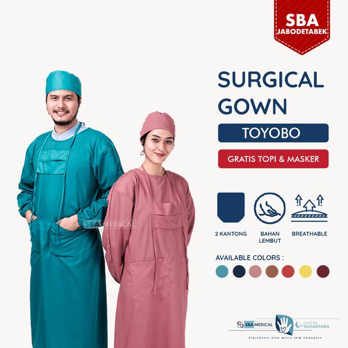 Surgical Gown Toyobo - Surgical Gown - Gown - Jubah Operasi