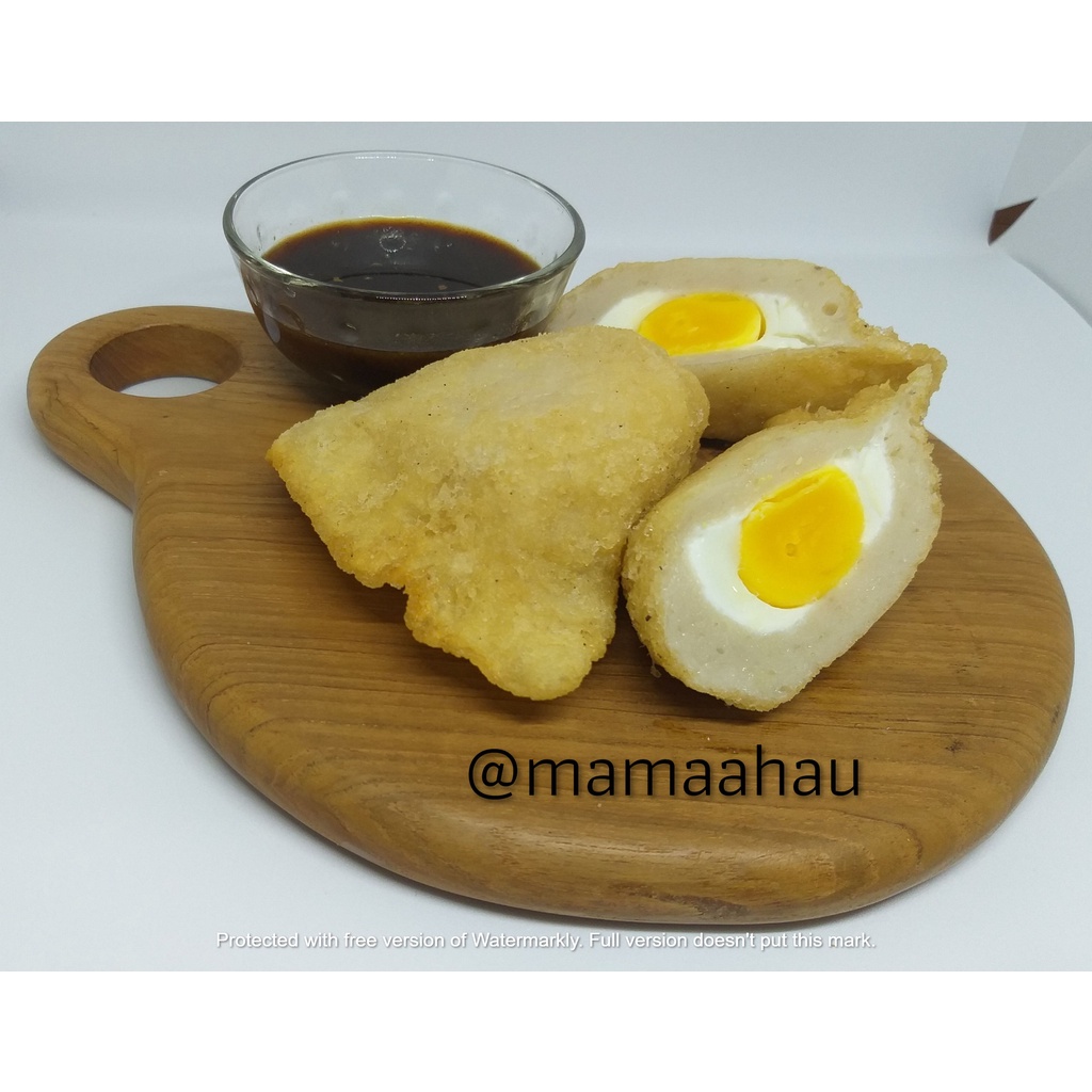 

Mamaahau Pempek Kapal Selam Besar / Camilan Beku / 100% Ikan Tenggiri Asli / 100% Homemade