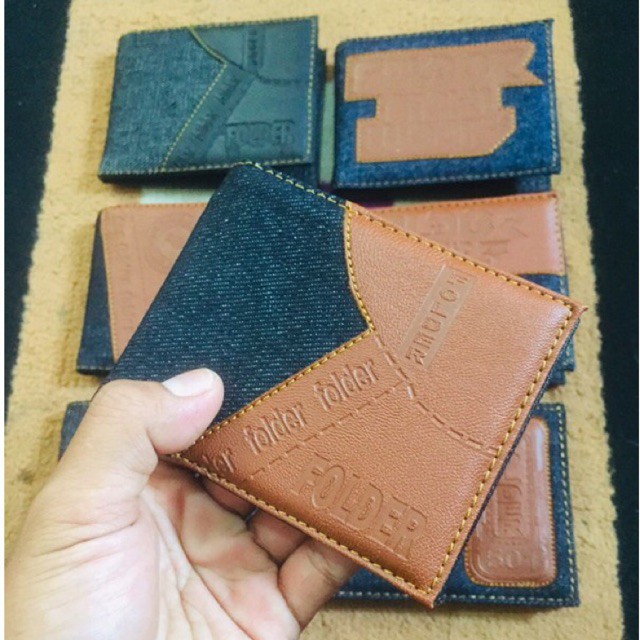 [antonHilmanto] dompet lipat bahan denim murah meriah #dompet #dompetpria #dompetcowok #dompetlipat