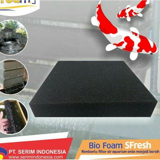 Sale Kapas Busa Bio Foam Filter Aquarium Aquascape Ukuran 25x10x5