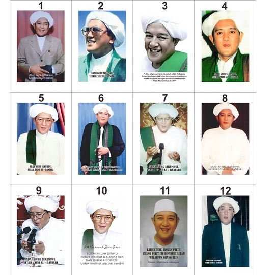 Foto Guru Sekumpul / Guru Jay / Poster Habaib / Foto Habib / Guru Sekumpul