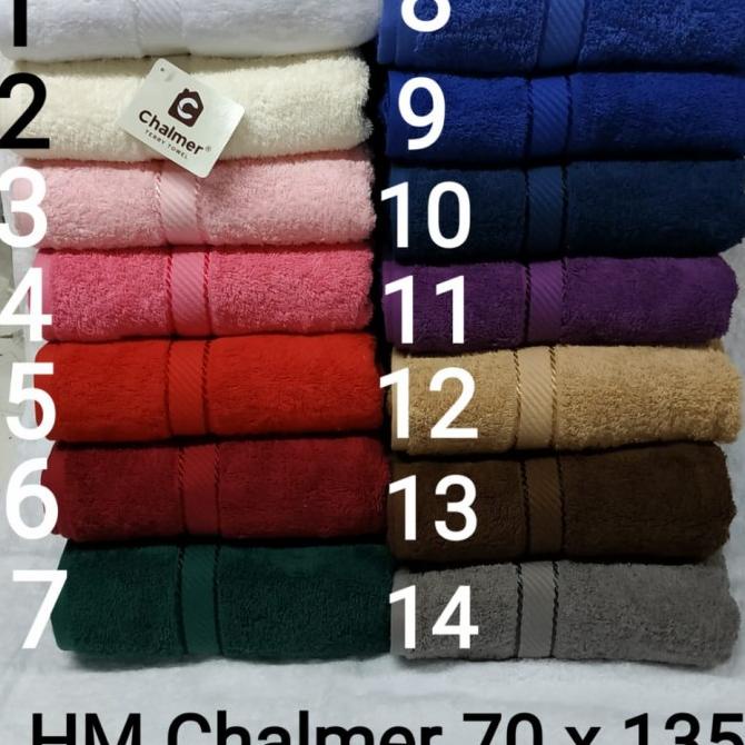 Handuk Chalmer mandi dewasa 70x140