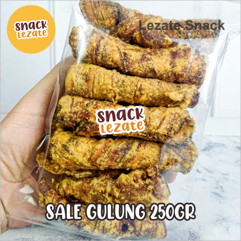 

Sale PIsang Gulung Kering 250gr Murah / Kripik Sale Pisang Kebumen Kiloan Sale Pisang Aroma Kering Lebar LEZATE SNACK