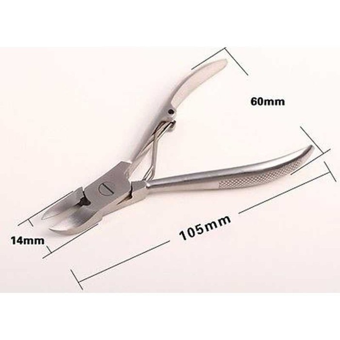 Gunting Kuku Manicure Pedicure Professional Toe Nail Clipper -BS15