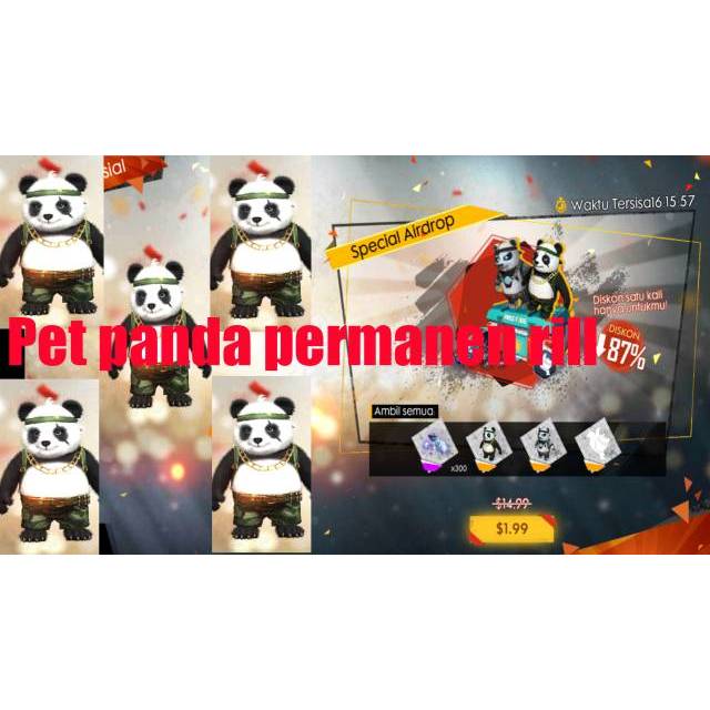Pet Panda Garena Free Fire