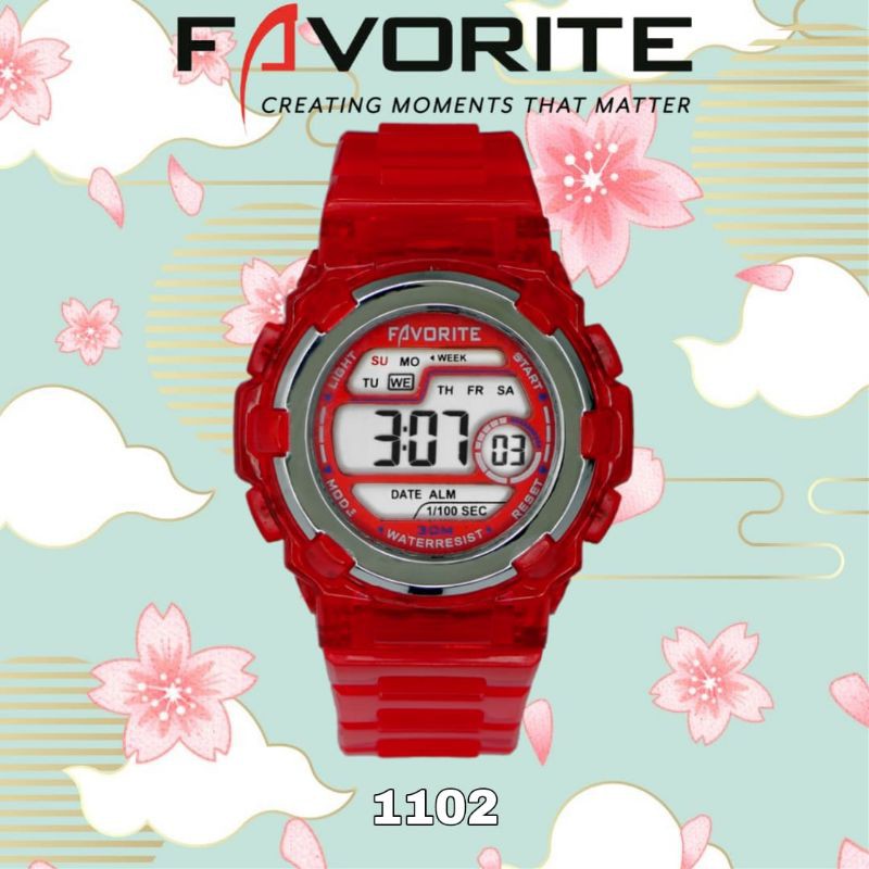 Jam Tangan Wanita Favorite Original 1102 Tahan Air COD