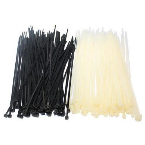 KABEL TIES / TIS 30CM HITAM &amp; PUTIH
