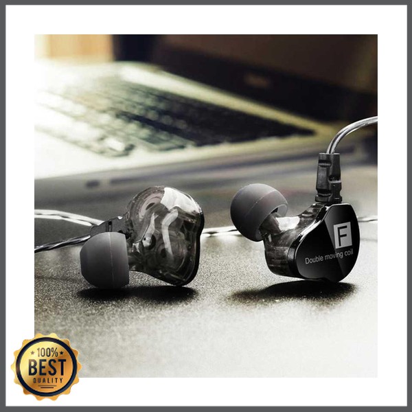 TG-EP015 QKZ Dual Driver Earphone HiFi Dengan Mic - QKZ-CK9