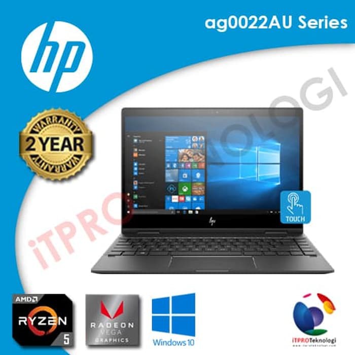 HP ENVY X360 13-ag0022AU RYZEN 5-2500U,8GB,512GB,AMD Vega 8,13\