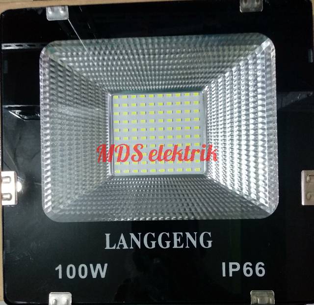 Lampu sorot LED kap sorot LED 100watt langgeng