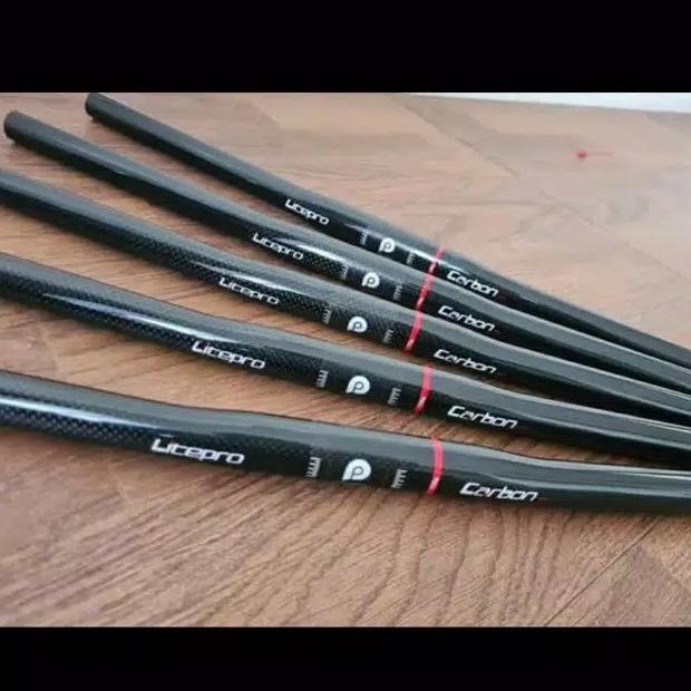 HANDLEBAR litepro carbon stang sepeda lipat litepro carbon tabah67 Segera Beli
