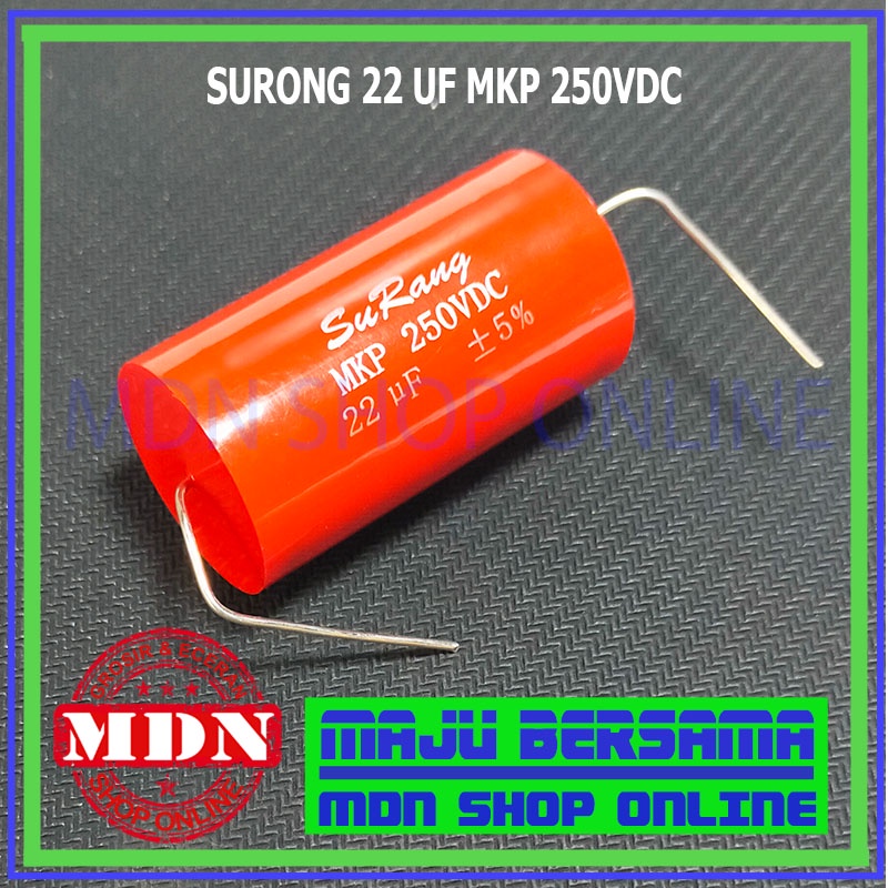 Kapasitor Surong 22uf 250v - Kapasitor audio