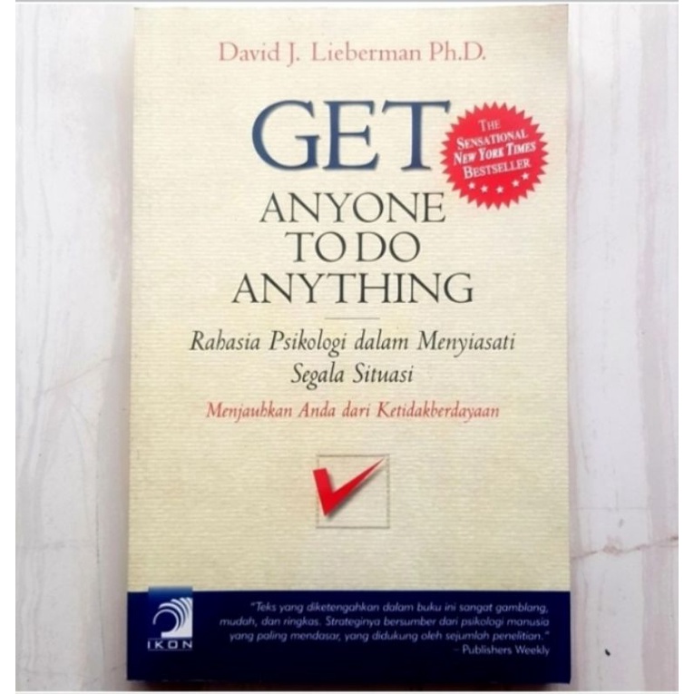 Get Anyone To Do Anything, David J.Liebermen