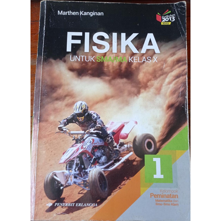 

Buku Fisika peminataan Kelas 10 Erlangga