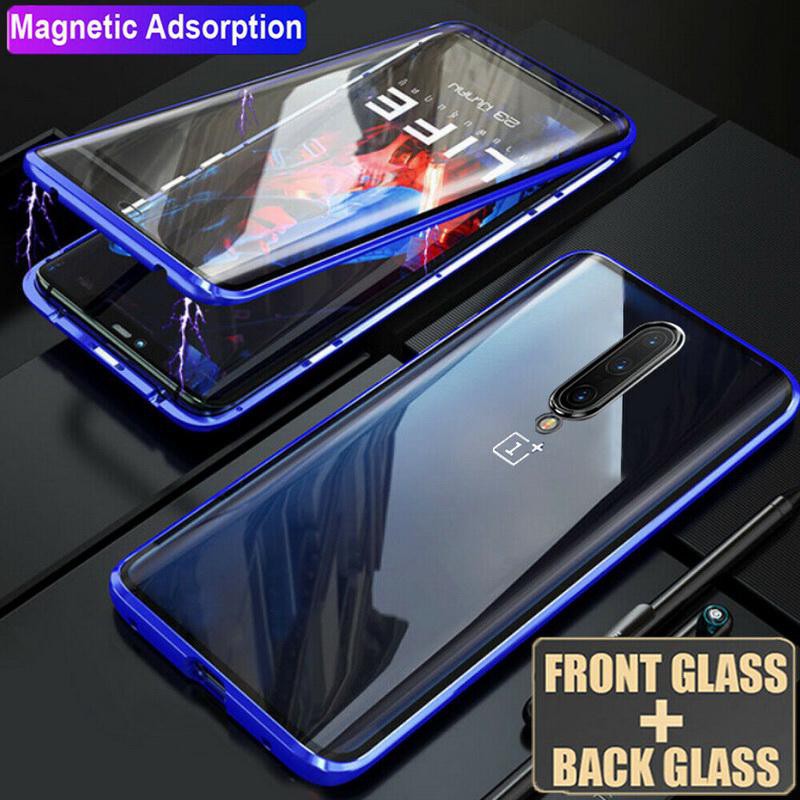 Xiaomi Redmi Note 10 Xiaomi Redmi Note 10 Pro Case Handphone Slim Magnetic Double Glass Casing Redmi Slim Magnetic Double Glass Full 360 Coverage Case Xiaomi Slim Double Glass Magnetic Coverage