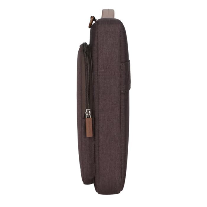 BRINCH Long Strap Tas Laptop Selempang jinjing anti air waterproof 13 - 13.6 inch Brown