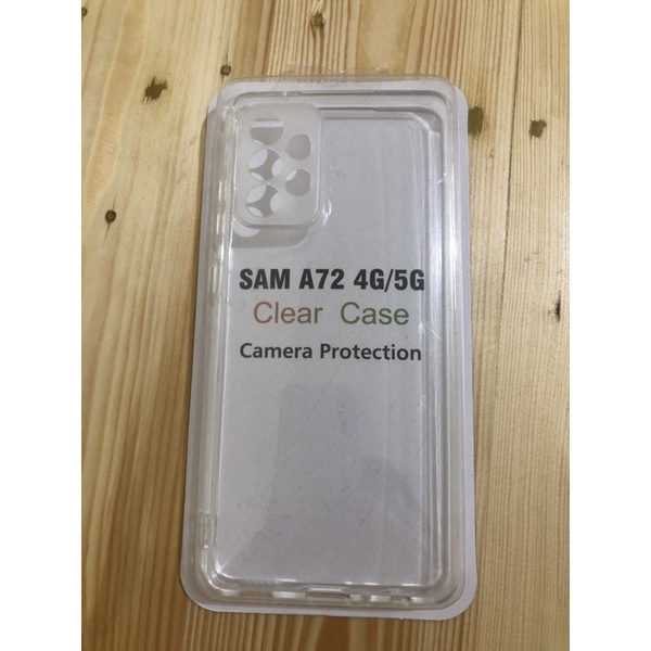 Clear Case Camera Protector Samsung Galaxy A72 4G 5G