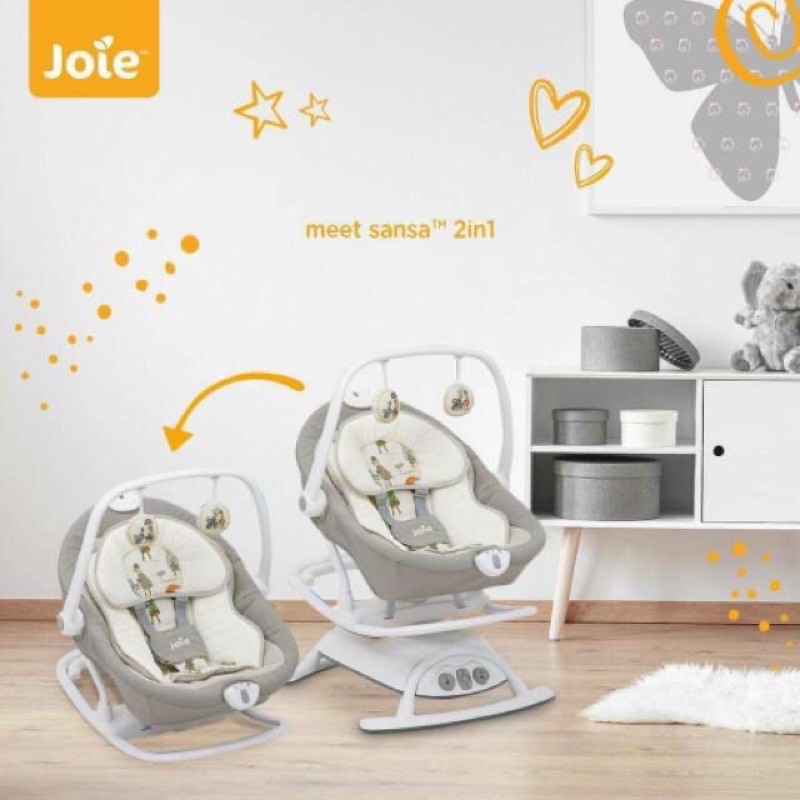 Bouncer Joei Sansan 2 in 1 Rocker Swing