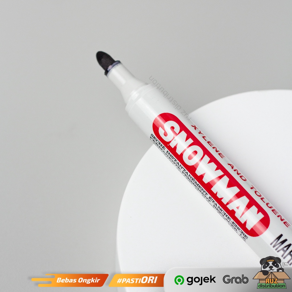 Spidol Permanent Marker BG12 - Spidol Permanen