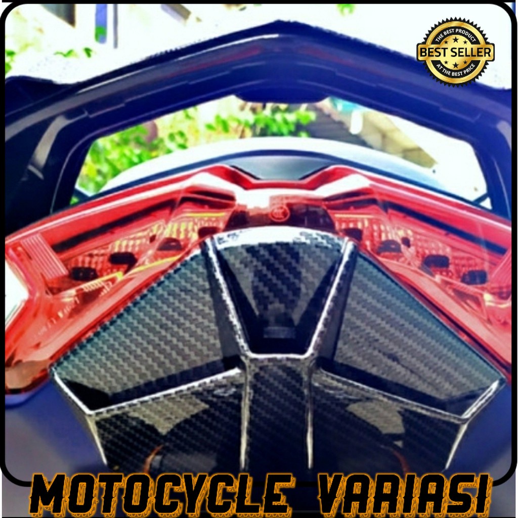 Cover bawah lampu nmax 2020 carbon