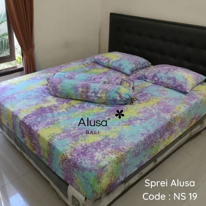 SPREI ALUSA SMOKE/POLOS BY ALUSA BALI 180X200