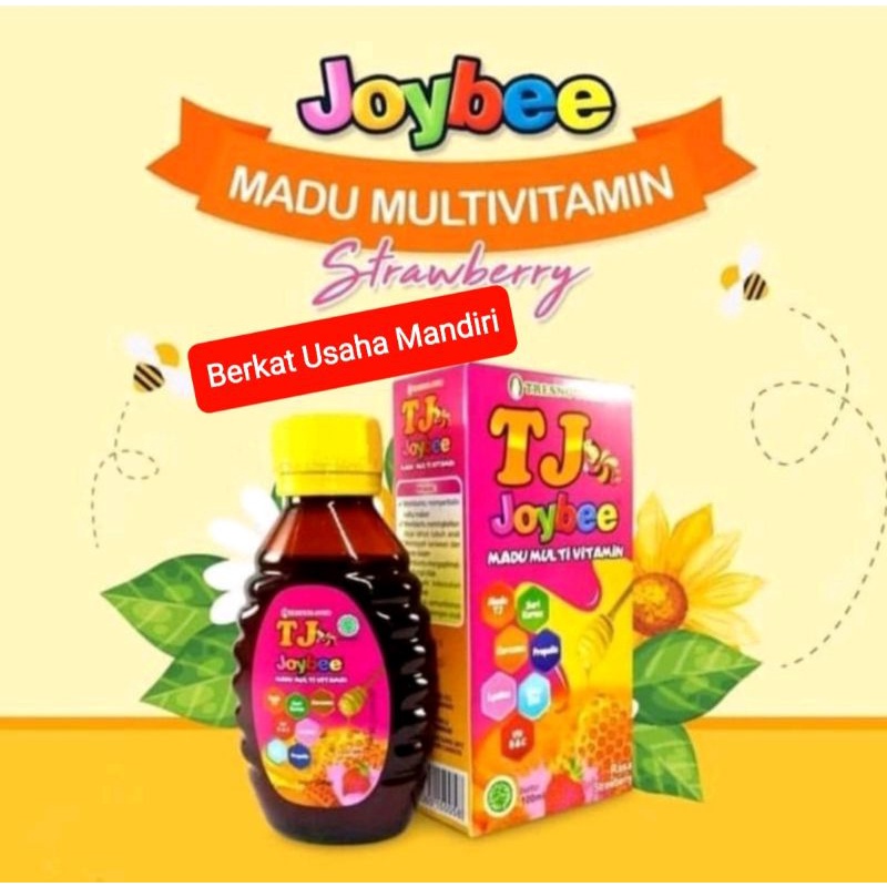 Madu Tj Joybee Multivitamin 100ml  Varian Rasa