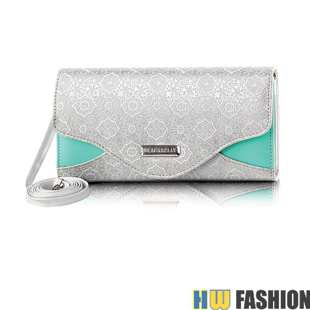 Blackkelly - BCL 659 Tas Selempang Wanita SILVER murah original cibaduyut keren