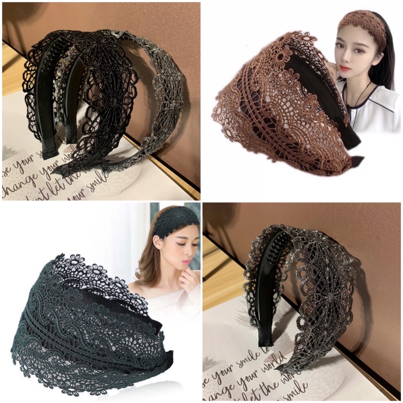 Bando-33 Bendo FASHION/Premium Bandana Simpul Twist Elastis Ala Korea Untuk Wanita