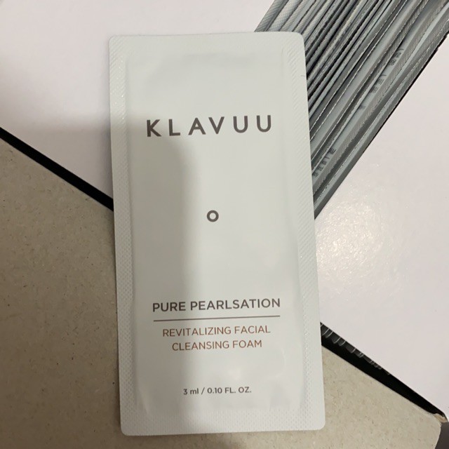 Klavuu Pure Pearlsation Cleansing Foam Sachet 3ml