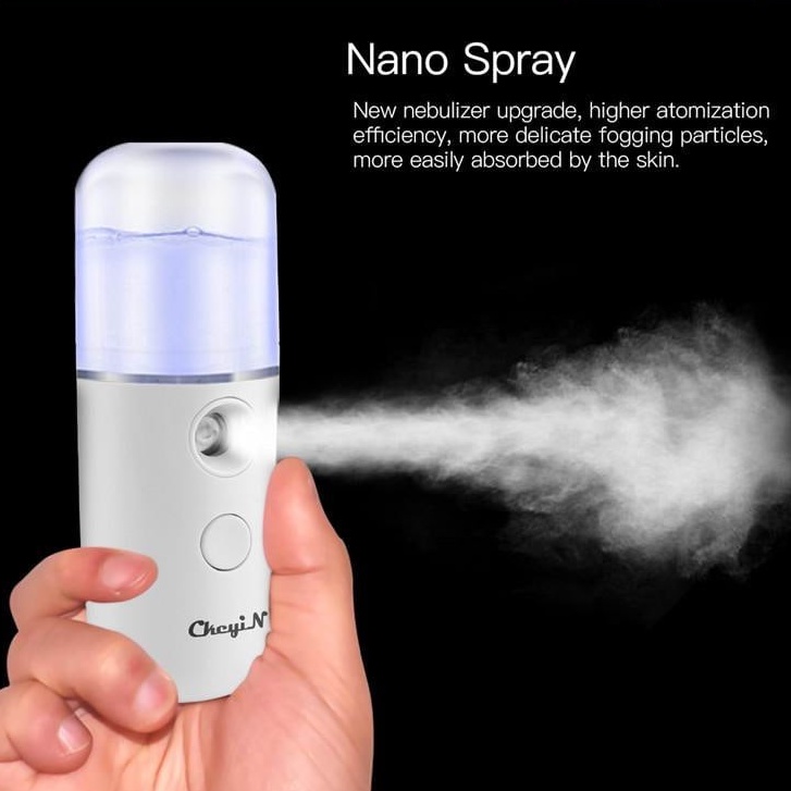 NANO SPRAY PENYEGAR WAJAH 30 ML PRAKTIS DI GUNAKAN