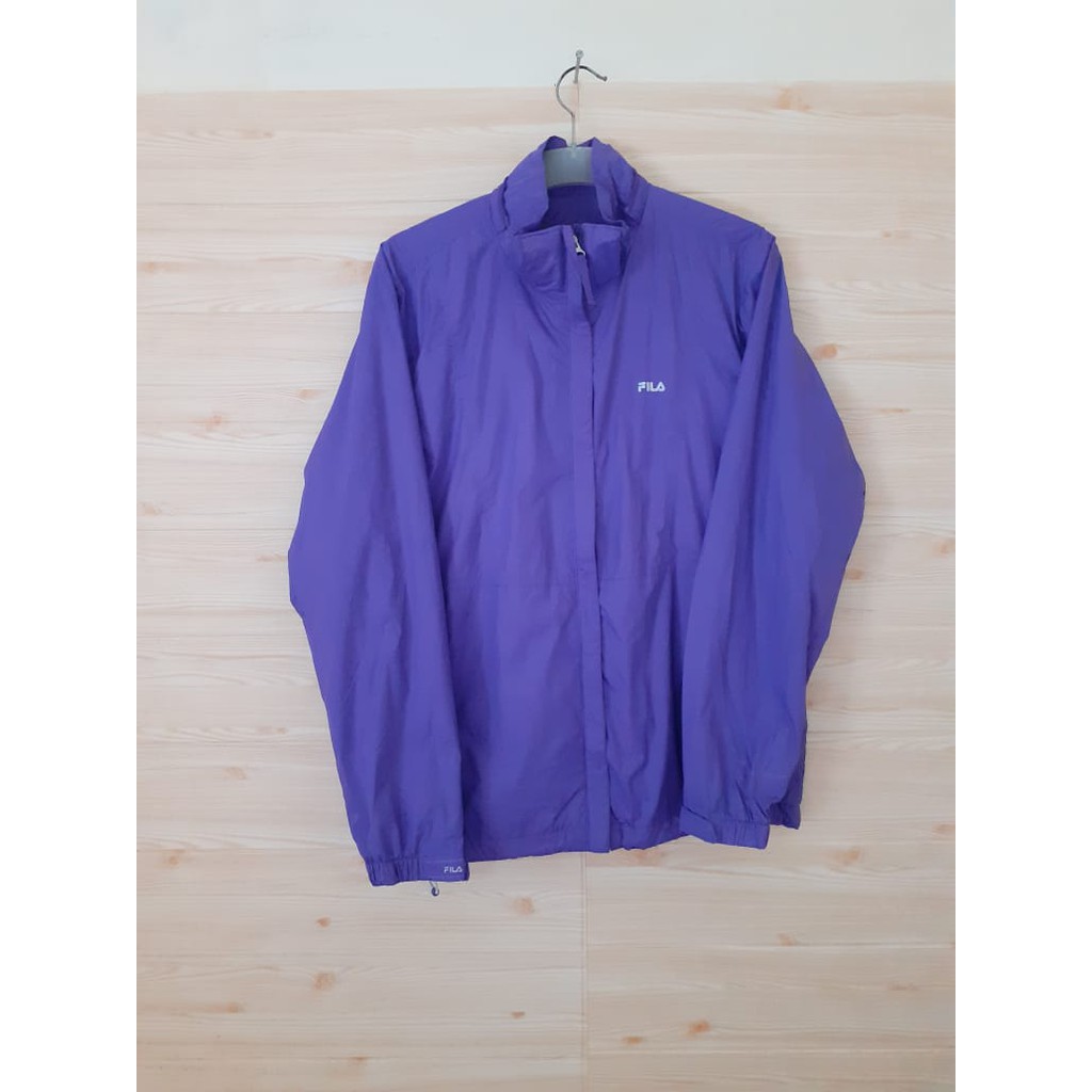 FILA (ungu) - second ORIGINAL Jaket Running