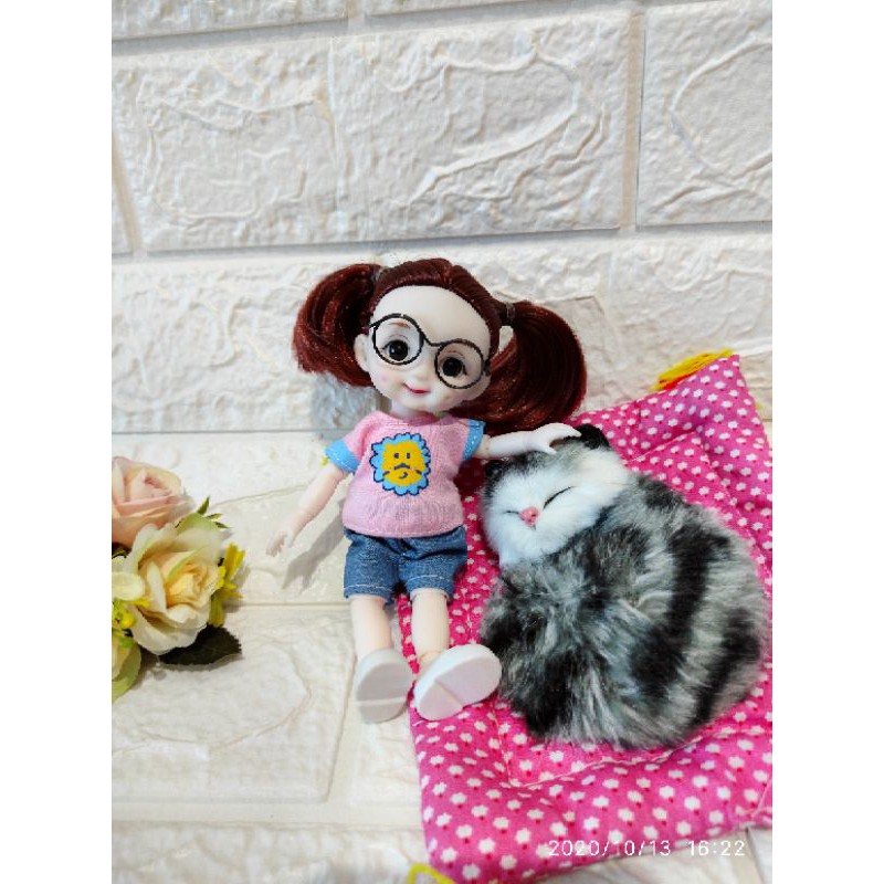 baju barbie mini bjd doll dimple mini animator yuna stodoll lati