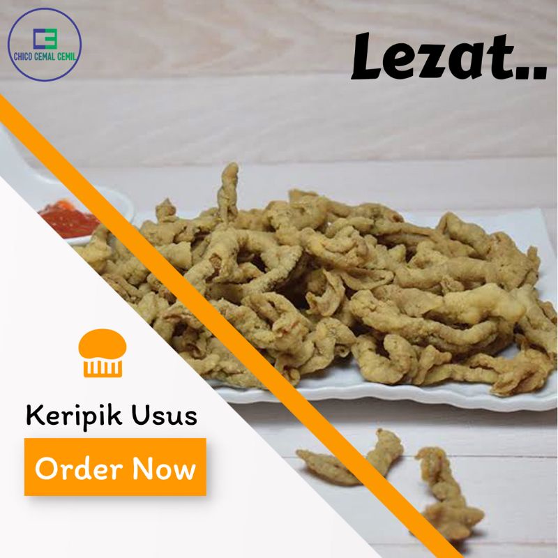 

Kripik Usus Ayam Crispy 100-1000gr/1kg / KERIPIK USUS 1kg / USUS CRISPY / KRIPIK ORIGINAL / GROSIR KERIPIK / KRISPY MURAH Krispy