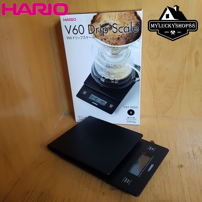 Hario V60 Drip Coffee Scale Timer VST-2000 VST2000 Timbangan Kopi Digital