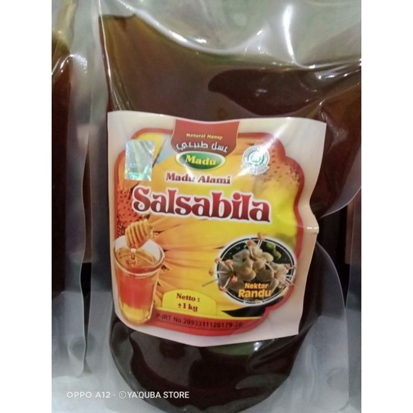 

[ AL GHUROBA ] MADU RANDU SALSABILA 1 KG KEMASAN POUCH DAN JRIGEN
