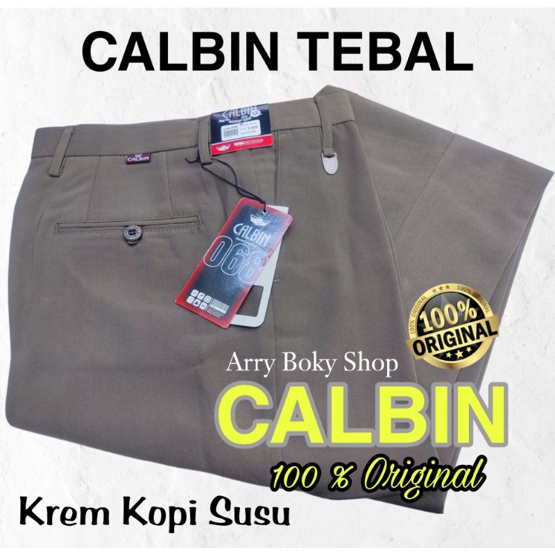 Celana CALBIN Formal ( 100% ORIGINAL ) 27 - 38