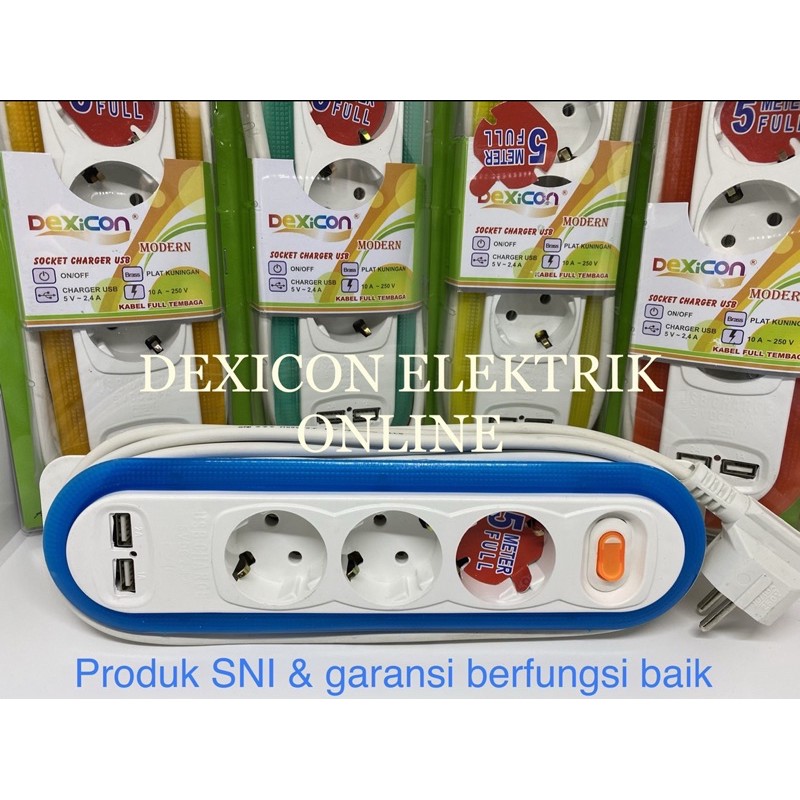 stop kontak usb 3LB+5mtr/usb stop kontak/stop kontak usb/adaptor usb/colokan usb/charger usb/usb