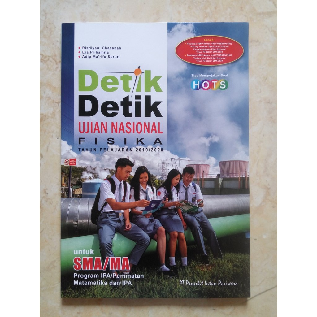 Buku Detik Detik Ujian Nasional Fisika Sma 2020 Intan Pariwara Shopee Indonesia