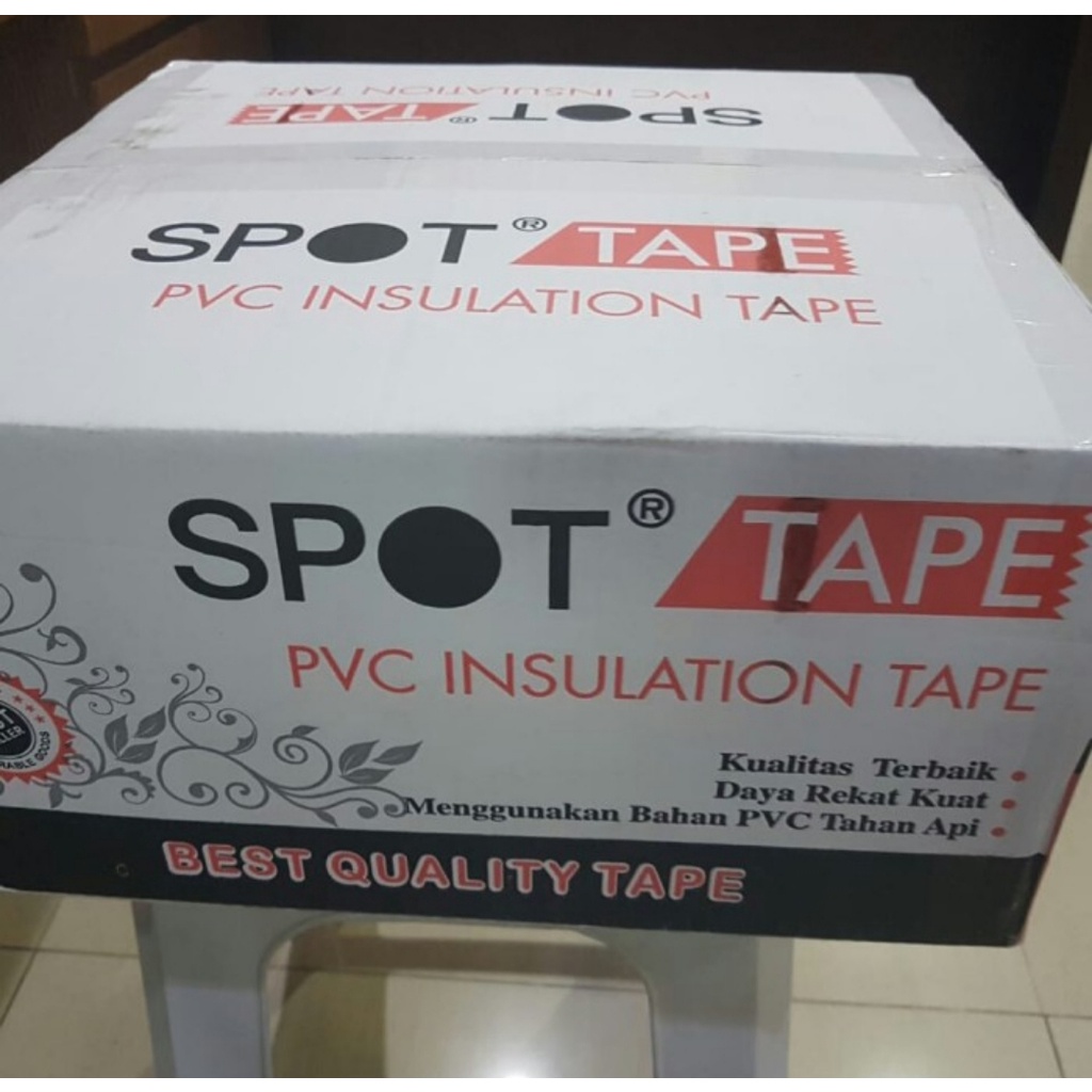 Isolasi Kabel Listrik / Insulation Tape 3/4&quot; Inch 25 M Meter