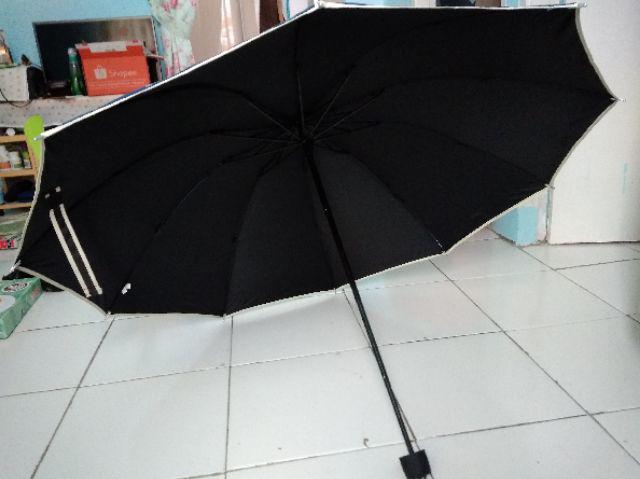 Payung Cantik Dan Bagus Metalic / Metalik Lipat 3 10 Jari Anti Radiasi Matahari Merk Nagoya Original
