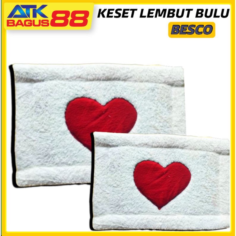 KESET BULU LEMBUT /1pcs KESET KAKI / KESET KAMAR